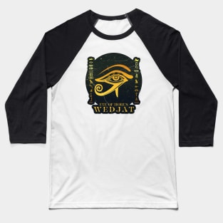 Golden Eye of Horus Baseball T-Shirt